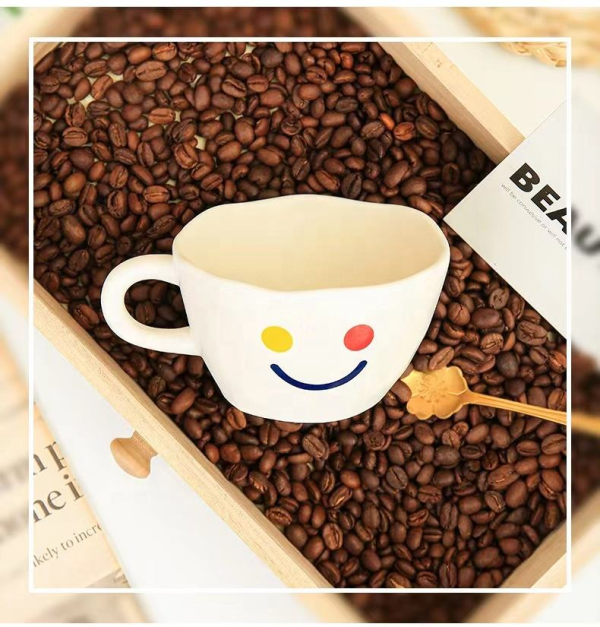 Wholesale Custom Ceramic Coffee Mug Cute Sublimation Design for Tea Sets