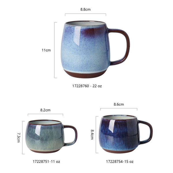 Hualian Factory Reduced Flame Ceramic Coffee Buffalo Milk Cup