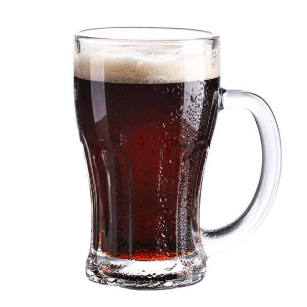 Wholesale 16oz Beer Glass Mug Beer Mug Glass Stein Tumbler with Handle