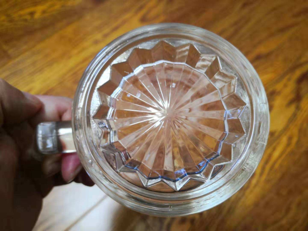 Wholesale 700ml 480ml Beer Glass Mug Beer Mug Glass Tumbler with Handle