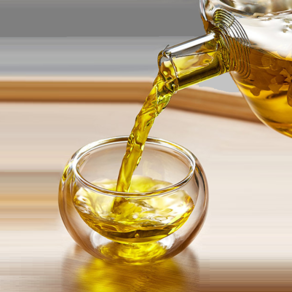 Wholesale 50ml Heat Resistant Borosilicate Tea Cup Double Wall Tea Coffee Glass Cup