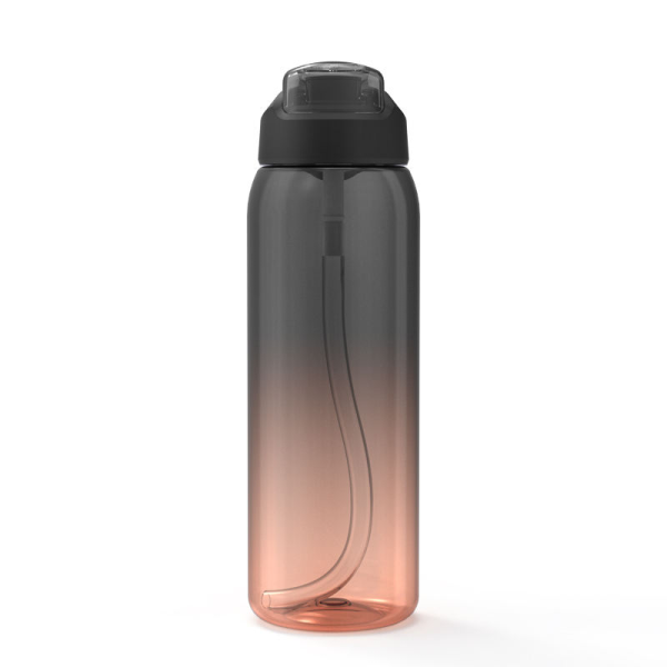 Bpa Free Plastic Clear Transparent Colored Plastic Drinking Bottle