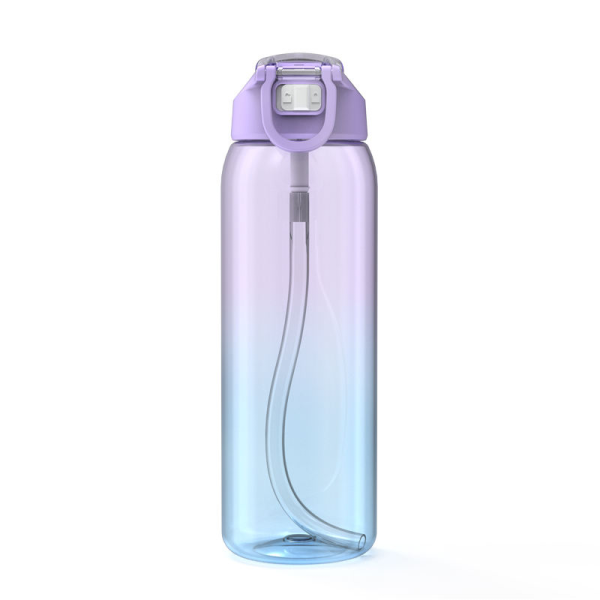 Bpa Free Plastic Clear Transparent Colored Plastic Drinking Bottle