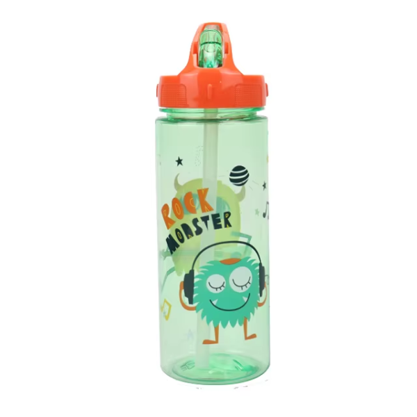 Cute Funny Cartoon School Plastic Water Bottle Sport Eco Friendly Water Bottle Plastic for Kids