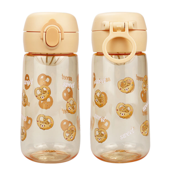 Custom Logo Free Sample Gift Plastic Water Bottle With Lid for Children