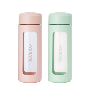 Eco-Friendly Infuser Glass Water Bottle Minimalist Style with Direct Drinking Feature