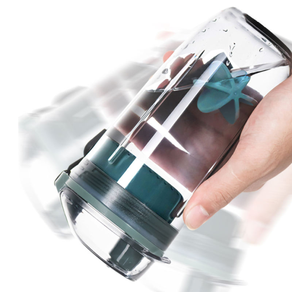 Gym Shaker Bottle for Protein Nutrition Milkshake Mixing Shaker Cup Wire Whisk Balls