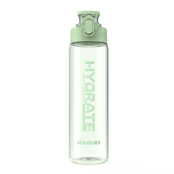 Hotsale Daily Drinkware One-botton Open Sport Transparent Water Plastic Bottles