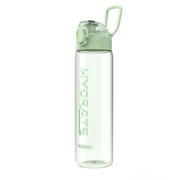 Hotsale Daily Drinkware One-botton Open Sport Transparent Water Plastic Bottles