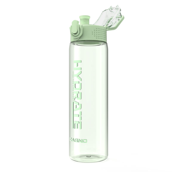 Hotsale Daily Drinkware One-botton Open Sport Transparent Water Plastic Bottles
