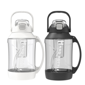 Custom Sport Water Bottle With Straw Water Bottle Items Fitness Plastic Cup Portable Big Bottles