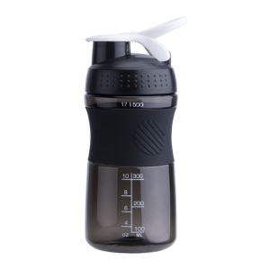 500ml Custom Logo BPA Free Plastic Gym Protein Sport Shaker Water Bottle
