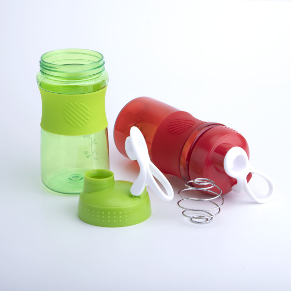 500ml Custom Logo BPA Free Plastic Gym Protein Sport Shaker Water Bottle