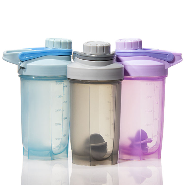 Custom Design Plastic Water Bottle Fitness Sports Water Cup Shaker Bottle for Gym Sports