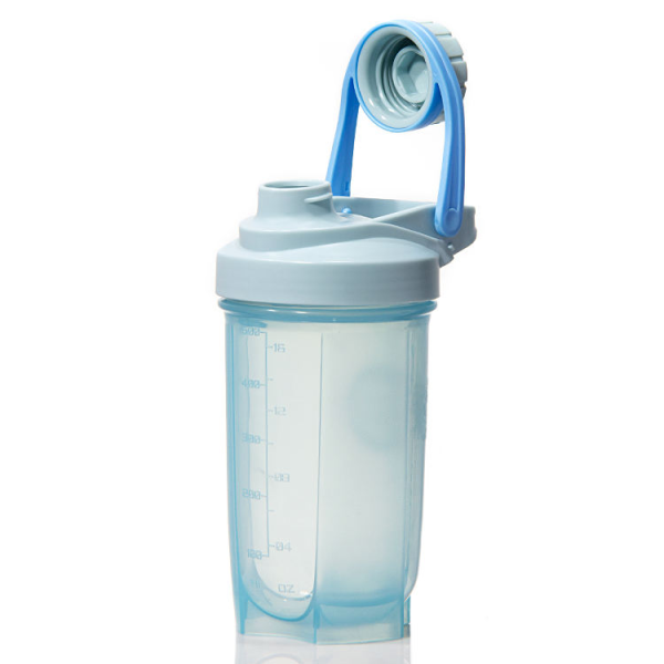 Custom Design Plastic Water Bottle Fitness Sports Water Cup Shaker Bottle for Gym Sports