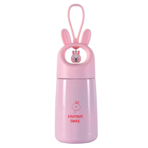 Custom 12oz Creative Cartoon Stainless Steel Cute Water Bottle