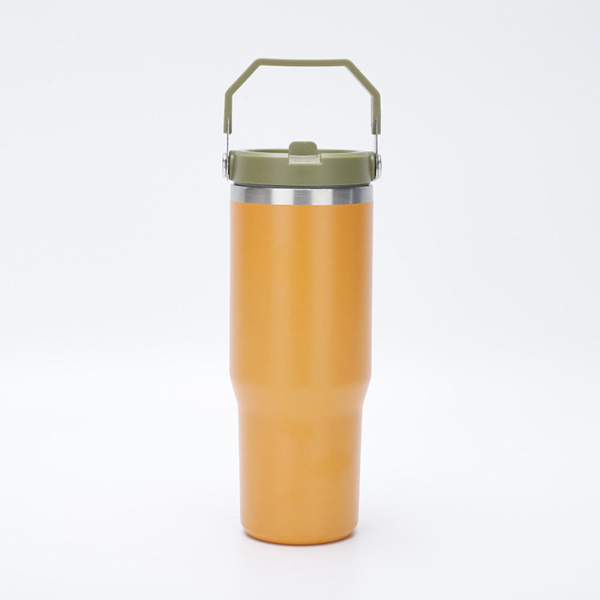 Portable UV Printing Powder Coated Coffee Tumbler Cup With Fancy New Design