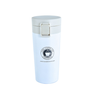 Stainless steel coffee cup double-layer insulated cup custom sports water bottle