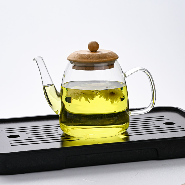 Heat Resistant Glass Teapot with Infuser Manufacturers Wholesale Pot with Lid and Handle