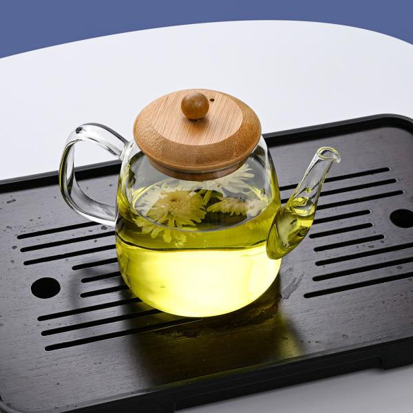 Heat Resistant Glass Teapot with Infuser Manufacturers Wholesale Pot with Lid and Handle