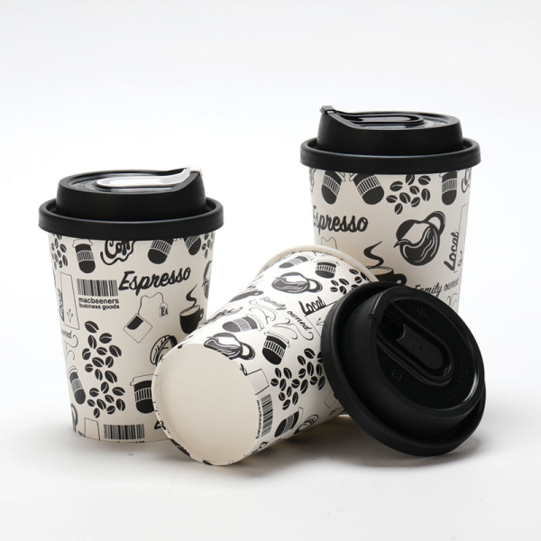 High Quality Disposable Paper Cups Single Wall Paper Cup Hot Beverage White Paper Cups