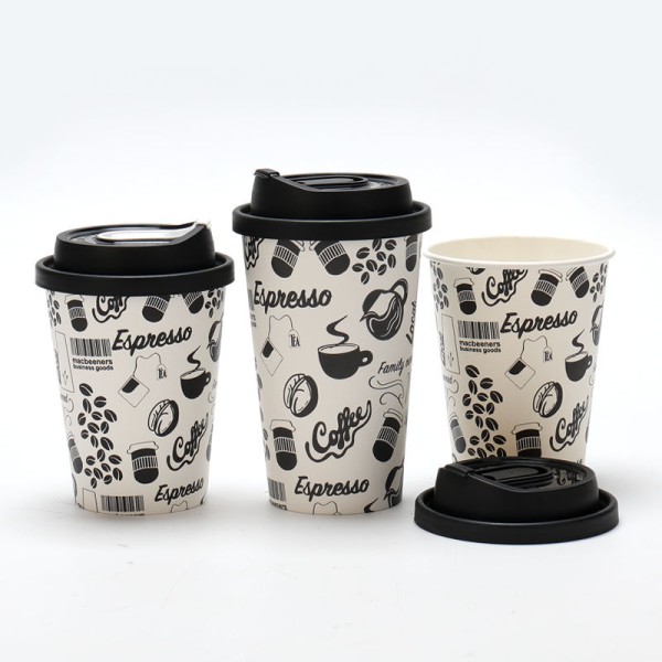 High Quality Disposable Paper Cups Single Wall Paper Cup Hot Beverage White Paper Cups