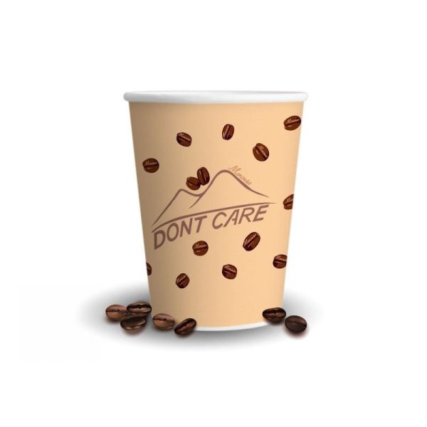 Disposable Biodegradable Paper Cups 50pcs Bag for Ho.Re.Ca. 100% Ecofriendly