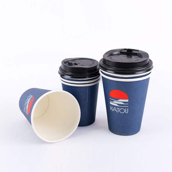 Biodegradable coffee cup disposable waterproof paper cup