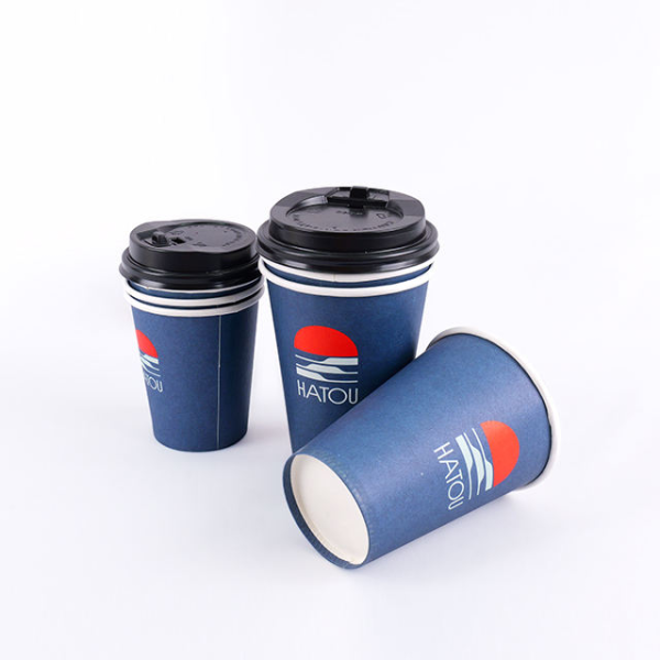 Biodegradable coffee cup disposable waterproof paper cup