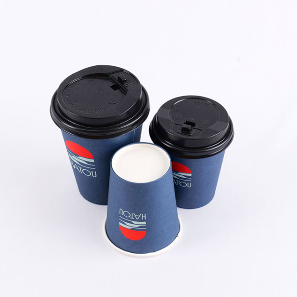 Biodegradable coffee cup disposable waterproof paper cup