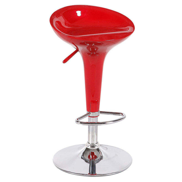 High Quality Modern Luxury Height Adjustable Swivel Plastic Bar Stools for Kitchen