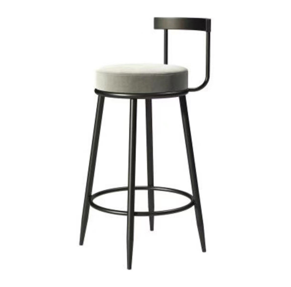 Nordic bar Chair Simple Luxury Household Gold bar Stool High Chair bar Chair Backrest