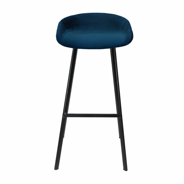 Modern Metal Fabric Bar Stools for Home Office Hotel Kitchen