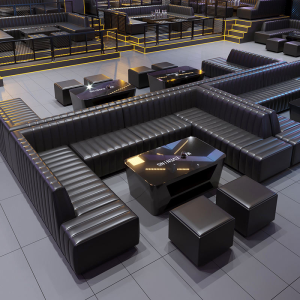 Modern KTV booth sofa hotel lounge sofaand bar furniture set