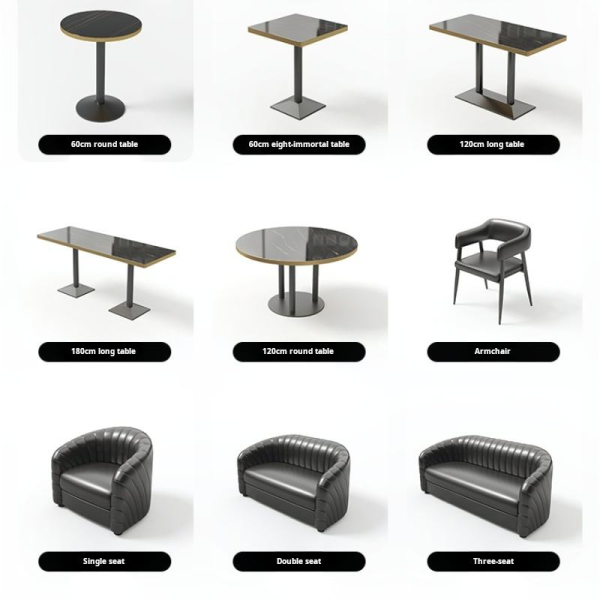 Bar furniture sets wholesale bistro backrest and seat leather bar sets