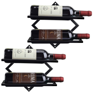 Bar restaurant home wall mounted hanging wine glass rack