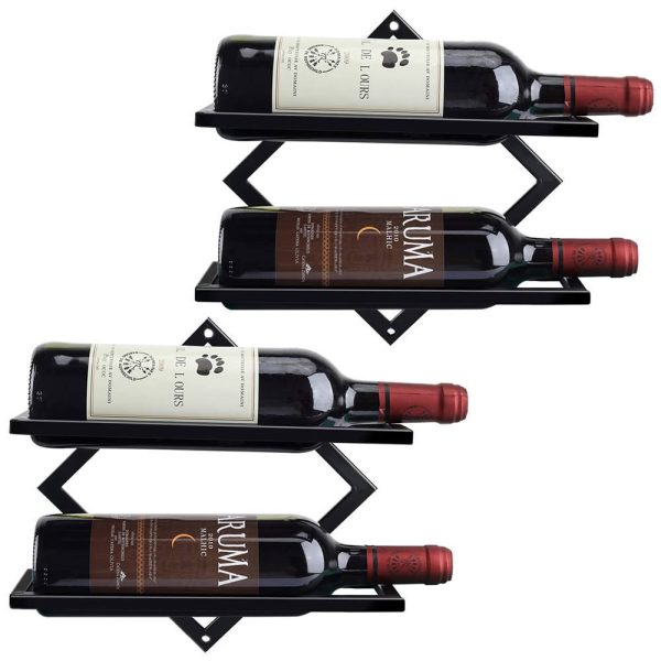 Bar restaurant home wall mounted hanging wine glass rack