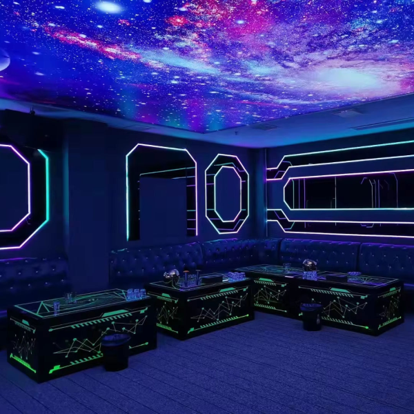 Luxury hotel music KTV booth sofa bar coffee beer table