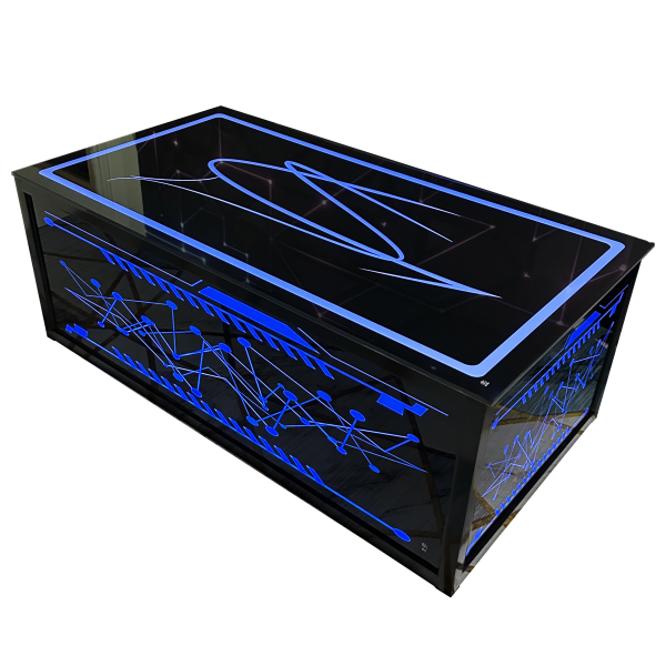 Luxury hotel music KTV booth sofa bar coffee beer table