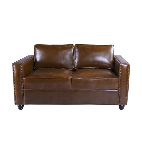 Restaurant cafe shop leather sofa booth wine commercial furniture set