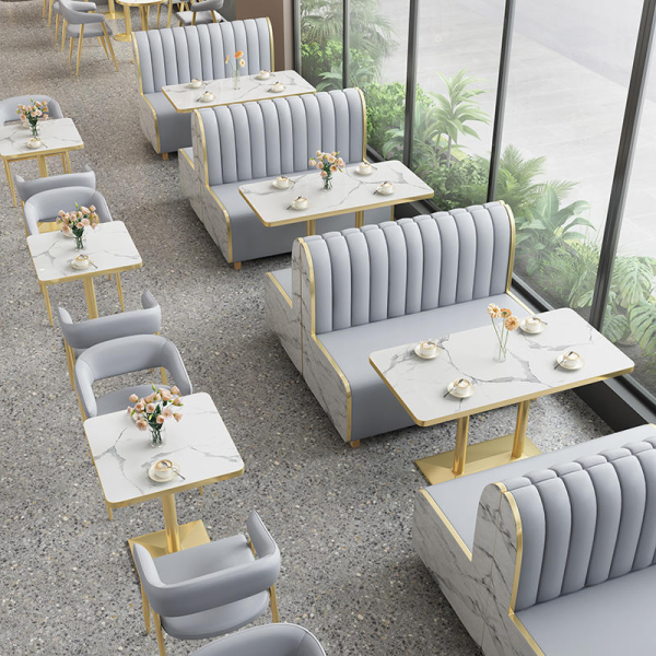 Internet celebrity style restaurant furniture set suitable for cafes and dessert shops