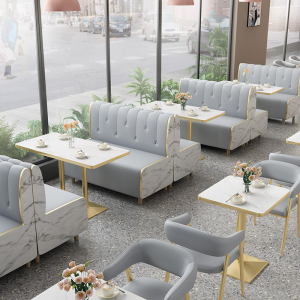 Internet celebrity style restaurant furniture set suitable for cafes and dessert shops