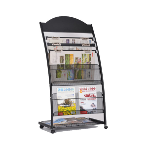 Hot Sale New Design Newspaper Holder/Rack for Library or Store Use