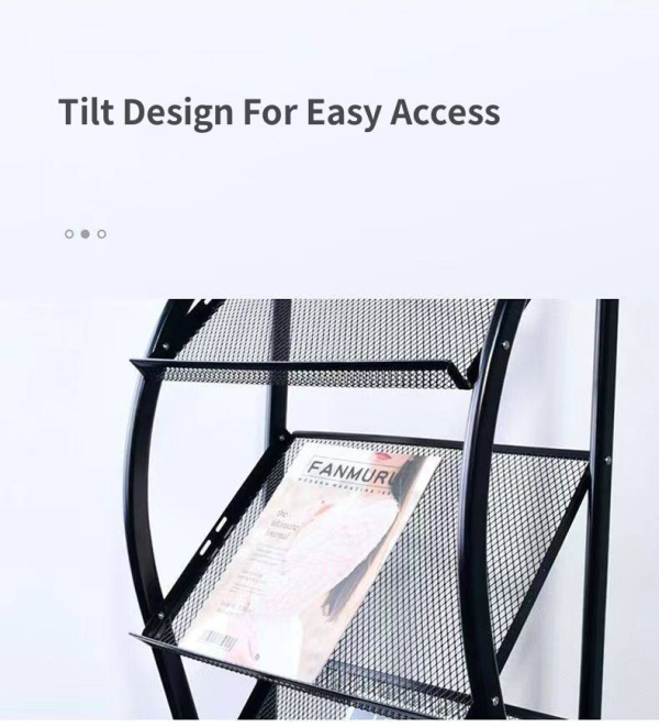 Custom Floor Display Stand Newspaper/magazine Display Stand