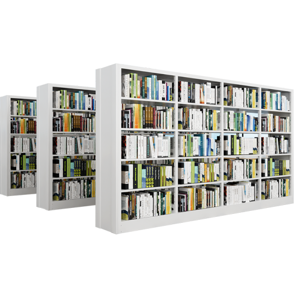 Modern, hot-selling wholesale floor-standing metal bookshelf for libraries