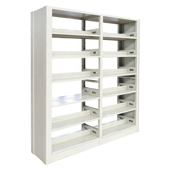 Metal bookshelf for homeschool libraries eco-friendly steel library bookshelf