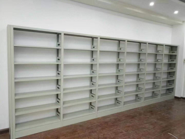 French-style library bookshelf wooden colored bookshelf metal bookshelf