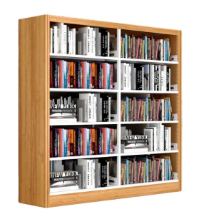 School Library Furniture Book Rack Used Library Shelving Steel Frame Double Side Library Bookshelf