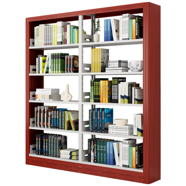 Modern high quality home office steel bookshelf library office furniture