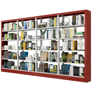 Modern high quality home office steel bookshelf library office furniture
